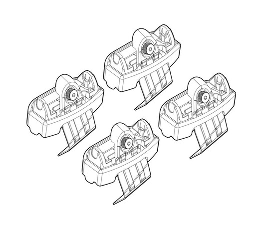 ΑΚΡΑ ΓΙΑ ΜΠΑΡΕΣ NORDRIVE ΓΙΑ VOLVO V40 09/12+ KIT