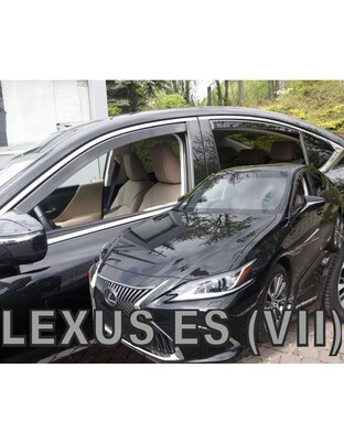 ΑΝΕΜΟΘΡΑΥΣΤΕΣ ΓΙΑ LEXUS ES 4D 2019+ ΣΕΤ ΑΥΤΟΚΙΝΗΤΟΥ ΑΠΟ ΕΥΚΑΜΠΤΟ ΦΙΜΕ ΠΛΑΣΤΙΚΟ HEKO - 4 ΤΕΜ.