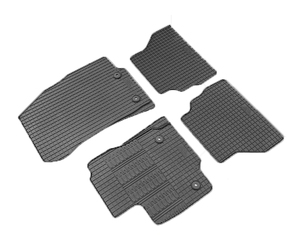 Cik - ΠΑΤΑΚΙΑ ΑΥΤΟΚΙΝΗΤΟΥ ΑΠΟ ΛΑΣΤΙΧΟ ΓΙΑ FORD B-MAX 2012-2014 ΣΕ ΜΑΥΡΟ ΧΡΩΜΑ ΜΕ ΚΟΥΜΠΩΜΑΤΑ - 4 ΤΕΜ. (RM.FO.0017/CK)