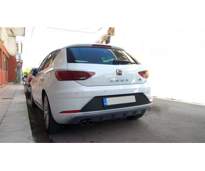 Motordrome - Πίσω Διαχύτης για Seat Leon FR Mk3 Facelift 5-doors (2017-2020) - 1 Τεμ.  (K150-006)