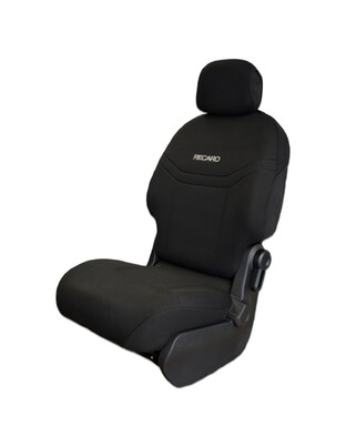 ΗΜΙΚΑΛΥΜΜΑΤΑ ΚΑΘΙΣΜΑΤΩΝ BUCKET RECARO ΜΑΥΡΑ ΜΕ ΥΠΟΔΟΧΗ ΠΡΟΣΚΕΦΑΛΟΥ ΜΕ VELCRO ΚΑΙ ΠΡΟΣΚΕΦΑΛΑ (2 ΤΕΜ.)