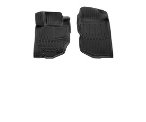 Race Axion - Πατάκια Για Mitsubishi L200 2023> 4D Λάστιχο Σκαφάκια Προστατευτικά Με Κουμπώματα υλικό Λάστιχο για Επιβατικά Αυτοκίνητα - 2 τεμ. (5013222/ST)