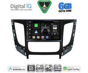 DIGITAL IQ BXF 17437_CPA CLIMA (9inc) MULTIMEDIA TABLET for MITSUBISHI L200 mod. 2015-2019 with CLIMA