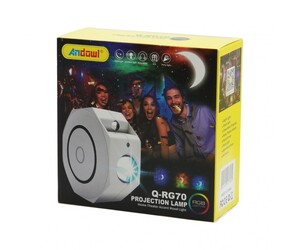 ΦΩΤΟΡΥΘΜΙΚΟ mini ΠΡΟΤΖΕΚΤΟΡΑΣ RGB ANDOWL Q-RG70