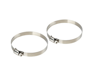 ΚΟΛΙΕΔΕΣ ΣΦΙΓΚΤΗΡΕΣ ΥΨΟΥΣ 12mm & ΔΙΑΜΕΤΡΟΥ 78>101mm ΑΠΟ ΑΝΟΞΕΙΔΩΤΟ ΑΤΣΑΛΙ 2 ΤΕΜ.