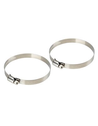 ΚΟΛΙΕΔΕΣ ΣΦΙΓΚΤΗΡΕΣ ΥΨΟΥΣ 12mm & ΔΙΑΜΕΤΡΟΥ 78>101mm ΑΠΟ ΑΝΟΞΕΙΔΩΤΟ ΑΤΣΑΛΙ 2 ΤΕΜ.