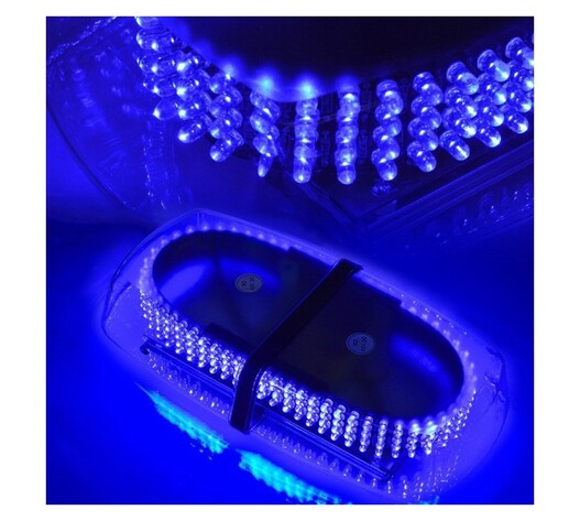 ΜΑΓΝΗΤΙΚΟΣ ΜΠΛΕ ΦΑΡΟΣ 12/24V 240LEDS BLUE-000312