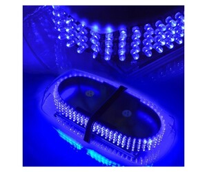 ΜΑΓΝΗΤΙΚΟΣ ΜΠΛΕ ΦΑΡΟΣ 12/24V 240LEDS BLUE-000312