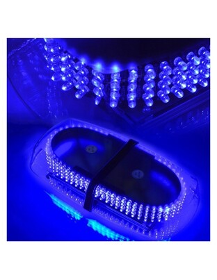 ΜΑΓΝΗΤΙΚΟΣ ΜΠΛΕ ΦΑΡΟΣ 12/24V 240LEDS BLUE-000312