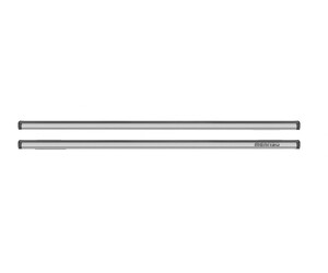 ΜΠΑΡΕΣ ΟΡΟΦΗΣ ΑΛΟΥΜΙΝΙΟΥ DELTA L SILVER 141 cm ΣΕ ΑΣΗΜΙ ΧΡΩΜΑ ΓΙΑ ΑΠΛΗ ΟΡΟΦΗ MENABO - 2 ΤΕΜ.