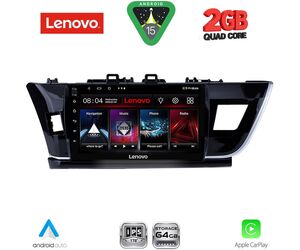 LENOVO LVD 2714BIG_CPA (10inc) MULTIMEDIA TABLET for TOYOTA COROLLA mod. 2013-2016