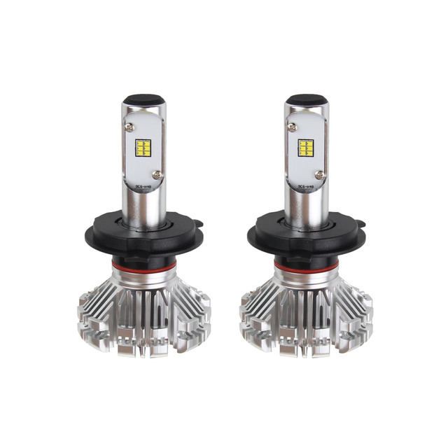 Amio - Λαμπτήρες SX SERIES τύπου H4 τάση λειτουργίας 6/12V απόδοσης 40W 6000K 3200lm με ενσωματωμένη ψύκτρα για Επιβατικά Αυτοκίνητα και Μοτοσυκλέτες - 2 τεμ. (01062/AM)