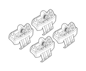 ΑΚΡΑ ΓΙΑ ΜΠΑΡΕΣ NORDRIVE ΓΙΑ HONDA CR-V 10/12+ KIT