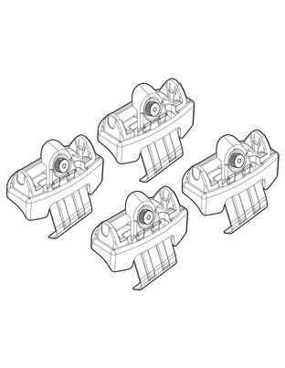 ΑΚΡΑ ΓΙΑ ΜΠΑΡΕΣ NORDRIVE ΓΙΑ HONDA CR-V 10/12+ KIT