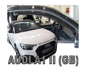 ΑΝΕΜΟΘΡΑΥΣΤΕΣ ΓΙΑ AUDI A1 5D 2018-2021 ΖΕΥΓΑΡΙ ΑΠΟ ΕΥΚΑΜΠΤΟ ΦΙΜΕ ΠΛΑΣΤΙΚΟ HEKO - 2 ΤΕΜ.