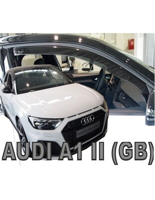 ΑΝΕΜΟΘΡΑΥΣΤΕΣ ΓΙΑ AUDI A1 5D 2018-2021 ΖΕΥΓΑΡΙ ΑΠΟ ΕΥΚΑΜΠΤΟ ΦΙΜΕ ΠΛΑΣΤΙΚΟ HEKO - 2 ΤΕΜ.