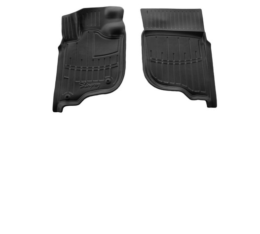 Race Axion - Πατάκια Για Mitsubishi L200 (2006-2015) Λάστιχο Σκαφάκια Προστατευτικά Με Κουμπώματα υλικό Λάστιχο για Επιβατικά Αυτοκίνητα - 2 τεμ. (5013212/ST)