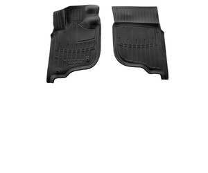 Race Axion - Πατάκια Για Mitsubishi L200 (2006-2015) Λάστιχο Σκαφάκια Προστατευτικά Με Κουμπώματα υλικό Λάστιχο για Επιβατικά Αυτοκίνητα - 2 τεμ. (5013212/ST)