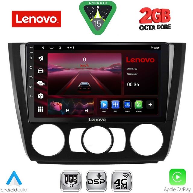 LENOVO LVF 5040_CPA A/C (9inc) MULTIMEDIA TABLET for BMW S.1  E81-82-87-88 mod. 2004-2013