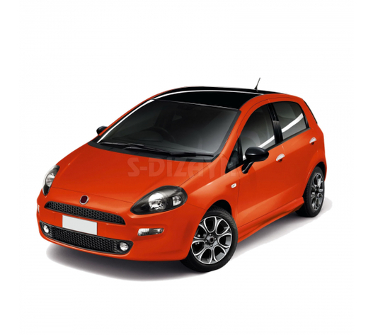 ΧΕΡΟΥΛΙΑ ΠΟΡΤΑΣ ΓΙΑ FIAT GRANDE PUNTO HB 5D 2006+  ΧΡΩΜΙΟ ΜΕΤΑΛΛΙΚΑ ΜΕ ΛΟΥΚΙ 2ΠΟΡΤΕΣ 4ΤΕΜ