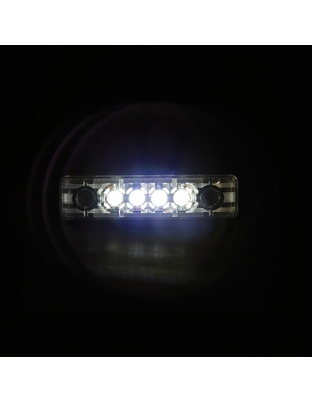 ΦΩΣ ΟΓΚΟΥ ΦΟΡΤΗΓΟΥ 9-33V 4LED 16x65mm ΛΕΥΚΟ ΑΔΙΑΒΡΟΧΟ LAMPA - 1ΤΕΜ.
