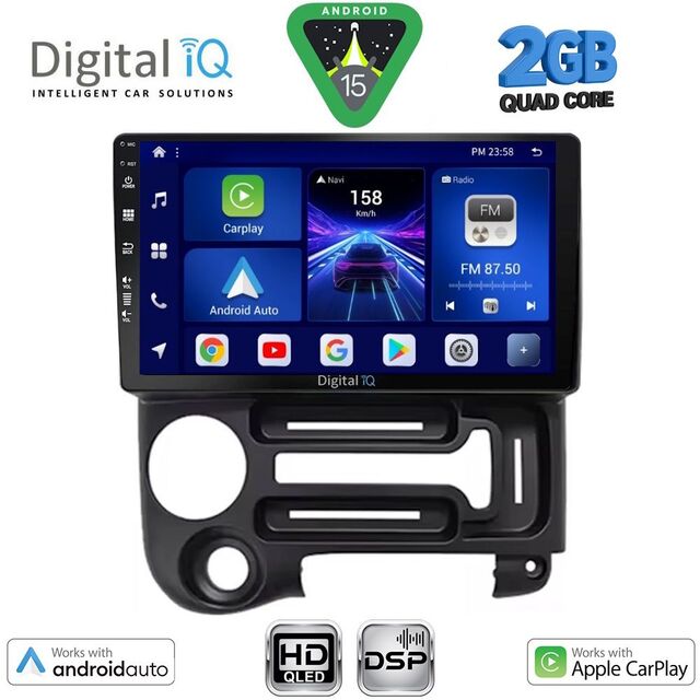 DIGITAL IQ BXC 3219_CPAA (9inc) MULTIMEDIA TABLET for HYUNDAI ATOS mod. 1996-2013