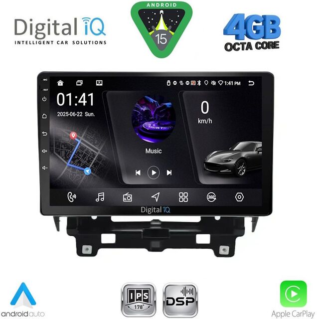 DIGITAL IQ RSG 6560_CPA (10inc) MULTIMEDIA TABLET for RENAULT TRAFIC – NISSAN PRIMASTAR mod. 2021+