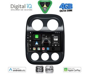 DIGITAL IQ BXF 16277_CPAA (10inc) MULTIMEDIA TABLET for JEEP COMPASS - PATRIOT mod. 2007-2016