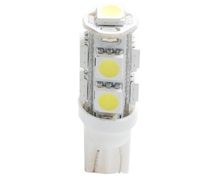 T10 W5W 12V W2,1x9,5d LED 9xSMD5050 ΛΕΥΚΟ (ΚΑΡΦΩΤΟ ΑΚΑΛΥΚΟ) 1ΤΕΜ. M-TECH