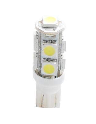 T10 W5W 12V W2,1x9,5d LED 9xSMD5050 ΛΕΥΚΟ (ΚΑΡΦΩΤΟ ΑΚΑΛΥΚΟ) 1ΤΕΜ. M-TECH