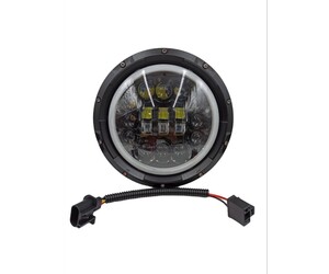 LED ΠΡΟΒΟΛΕΑΣ 7'' Η4 ΜΕ ANGEL EYES 0620