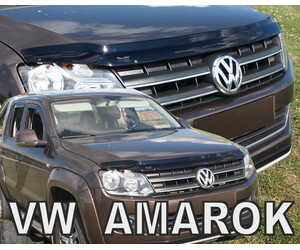 ΑΝΕΜΟΘΡΑΥΣΤΗΣ ΚΑΠΩ ΑΥΤΟΚΙΝΗΤΟΥ ΓΙΑ VW AMAROK 2009+ ΑΠΟ ΕΥΚΑΜΠΤΟ ΦΙΜΕ ΠΛΑΣΤΙΚΟ HEKO - 1 ΤΕΜ.