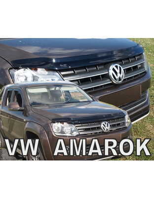 ΑΝΕΜΟΘΡΑΥΣΤΗΣ ΚΑΠΩ ΑΥΤΟΚΙΝΗΤΟΥ ΓΙΑ VW AMAROK 2009+ ΑΠΟ ΕΥΚΑΜΠΤΟ ΦΙΜΕ ΠΛΑΣΤΙΚΟ HEKO - 1 ΤΕΜ.