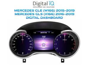 DIGITAL IQ DDD 997_DC (12.3in) DIGITAL CLUSTER for MERCEDES ML-GL (W166) - GLE (W166) - GLS (X166) mod. 2015-2019
