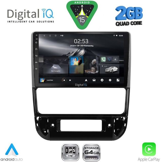 DIGITAL IQ RSD 1516_CPA (9inc) MULTIMEDIA TABLET for PEUGEOT 406 mod. 1998-2004
