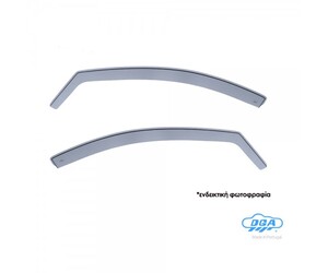 ΖΕΥΓΑΡΙ ΜΠΡΟΣΤΙΝΟΙ ΑΝΕΜΟΘΡΑΥΣΤΕΣ ΓΙΑ VW GOLF SPORTSVAN 5D 2014+ ΑΠΟ ΕΥΚΑΜΠΤΟ ΧΥΤΟ ΑΚΡΥΛΙΚΟ ΓΥΑΛΙ (CAST ACRYLIC GLASS) DGA - 2 ΤΕΜ.