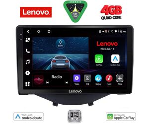 LENOVO LVE 8715_CPAA CLIMA-A/C (9inc) MULTIMEDIA TABLET for CITROEN C1-PEUGEOT 108-TOYOTA AYGO mod. 2014-2022
