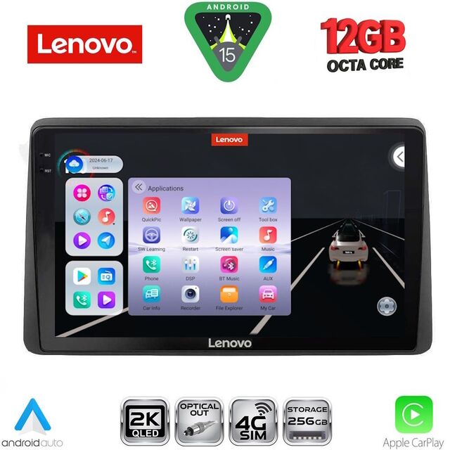 LENOVO SSZ 12453_CPA (10inc) MULTIMEDIA TABLET for NISSAN JUKE mod. 2021-2026