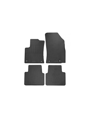 Cik - ΠΑΤΑΚΙΑ ΑΥΤΟΚΙΝΗΤΟΥ ΑΠΟ ΛΑΣΤΙΧΟ ΓΙΑ CITROEN C3 AIRCROSS 2017+ / OPEL CROSSLAND X 2017+ ΣΕ ΜΑΥΡΟ ΧΡΩΜΑ ΜΕ ΚΟΥΜΠΩΜΑΤΑ - 4 ΤΕΜ. (RM.CI.0023/CK)