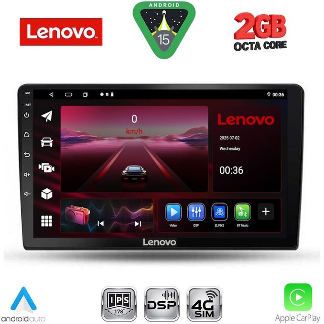 LENOVO LVF 5103B_CPA (9inc) MULTIMEDIA TABLET for DACIA DUSTER mod. 2012-2019