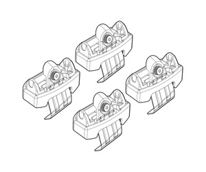 ΑΚΡΑ ΓΙΑ ΜΠΑΡΕΣ NORDRIVE ΓΙΑ MAZDA 6 4D 01/13+ KIT