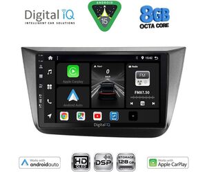 DIGITAL IQ BXF 18570_CPAA (9inc) MULTIMEDIA TABLET for SEAT ALTEA mod. 2004-2015