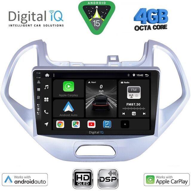 DIGITAL IQ BXF 16167LO_CPAA (9inc) MULTIMEDIA TABLET for FORD KA mod. 2017-2023