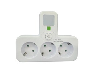 ΠΟΛΥΠΡΙΖΟ 2500W ΜΕ 3 ΠΡΙΖΕΣ & ΔΙΑΚΟΠΤΗ QH-05190