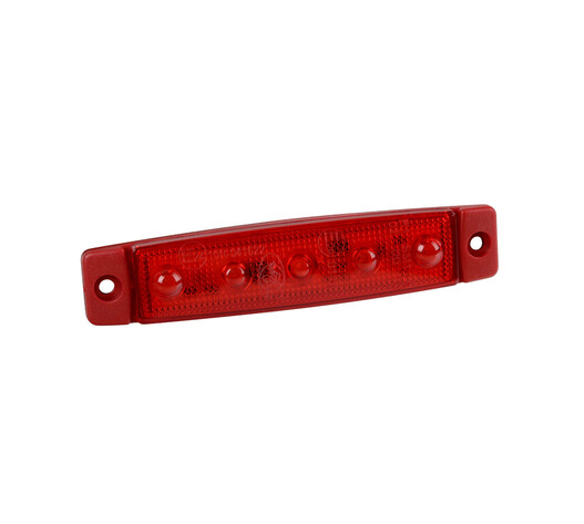 ΦΩΣ ΟΓΚΟΥ 12/24V 5xSMD LED ΚΟΚΚΙΝΟ 96x20mm ΜΕ ΕΓΚΡΙΣΗ ΤΥΠΟΥ R7/R10  LAMPA - 1 TEM.