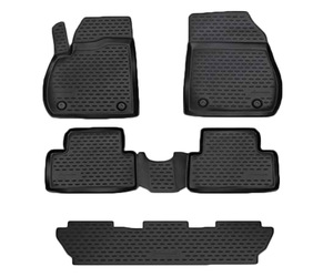 ΠΑΤΑΚΙΑ ΣΕ ΣΚΑΦΗ TPE ΛΑΣΤΙΧΟ ΓΙΑ OPEL ZAFIRA C (5ΘΕΣΙΟ) 5D 2012+   ΣΕ ΜΑΥΡΟ ΧΡΩΜΑ NOVLINE - 5 ΤΕΜ.