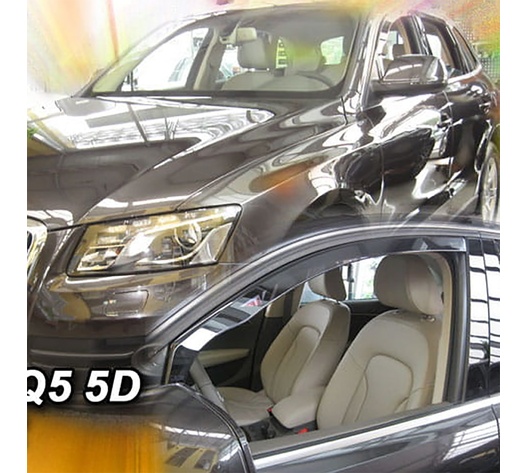 ΑΝΕΜΟΘΡΑΥΣΤΕΣ ΓΙΑ AUDI A1 3D 2010-2018 ΖΕΥΓΑΡΙ ΑΠΟ ΕΥΚΑΜΠΤΟ ΦΙΜΕ ΠΛΑΣΤΙΚΟ HEKO - 2 ΤΕΜ.