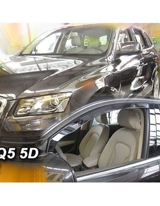 ΑΝΕΜΟΘΡΑΥΣΤΕΣ ΓΙΑ AUDI A1 3D 2010-2018 ΖΕΥΓΑΡΙ ΑΠΟ ΕΥΚΑΜΠΤΟ ΦΙΜΕ ΠΛΑΣΤΙΚΟ HEKO - 2 ΤΕΜ.