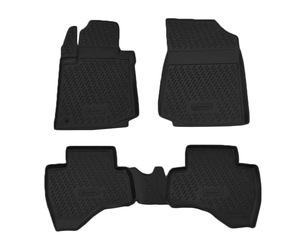 ΠΑΤΑΚΙΑ ΣΕ ΣΚΑΦΗ TPE ΛΑΣΤΙΧΟ ΓΙΑ PEUGEOT 107 5D 11/2008-2014   ΣΕ ΜΑΥΡΟ ΧΡΩΜΑ NOVLINE - 4 ΤΕΜ.