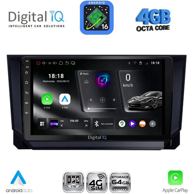 DIGITAL IQ RTG 6391_CPA (10inc) MULTIMEDIA TABLET for MAZDA CX9 mod. 2006-2015